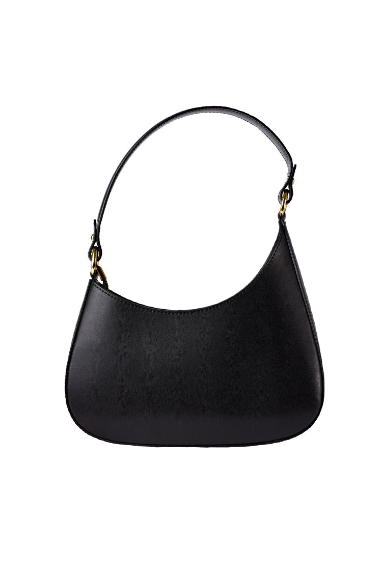 Kleine Ledertasche in 60-er Style Handbemalt - NATALIA KLUDT ART & FASHION