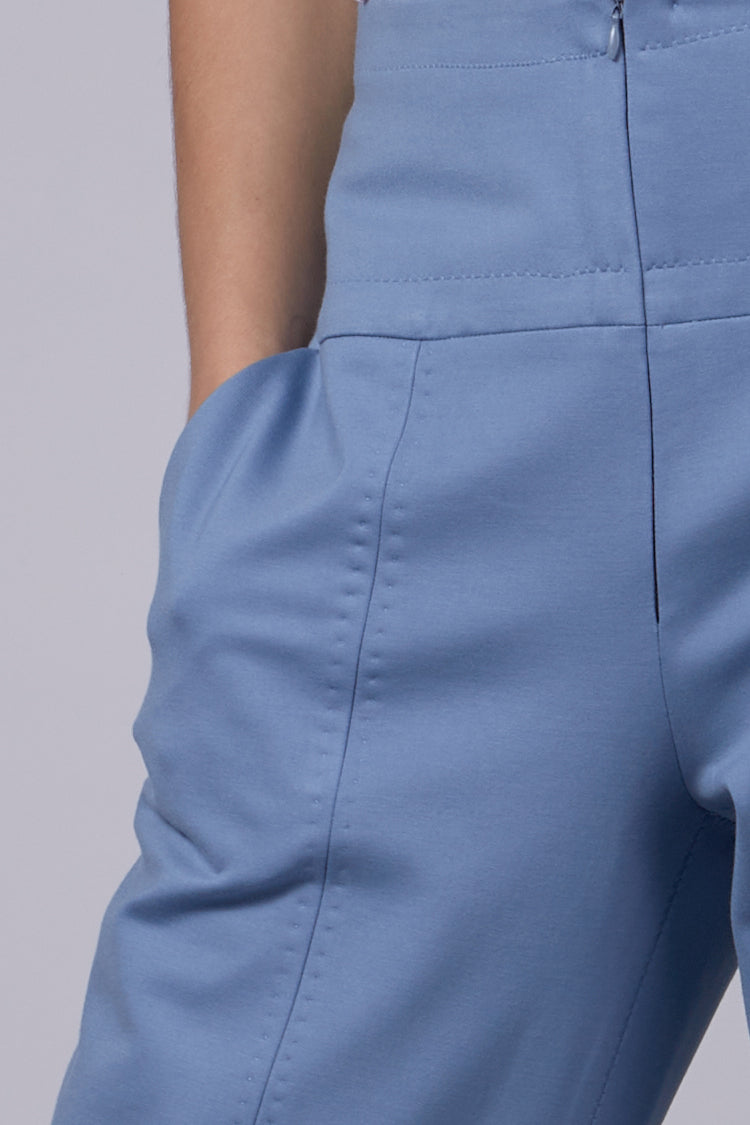 Figurformende Hose aus Jersey (turquiose) - NATALIA KLUDT ART & FASHION