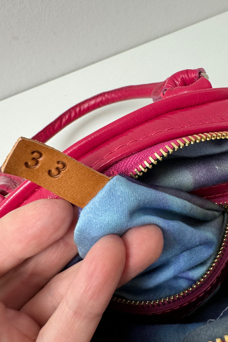 Ledertasche "Matröschka"-mini, pink - NATALIA KLUDT ART & FASHION