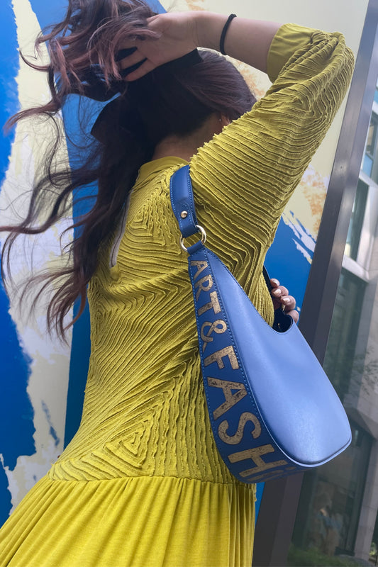 Kleine Ledertasche in 60-er Style "Art&Fashion" - NATALIA KLUDT ART & FASHION