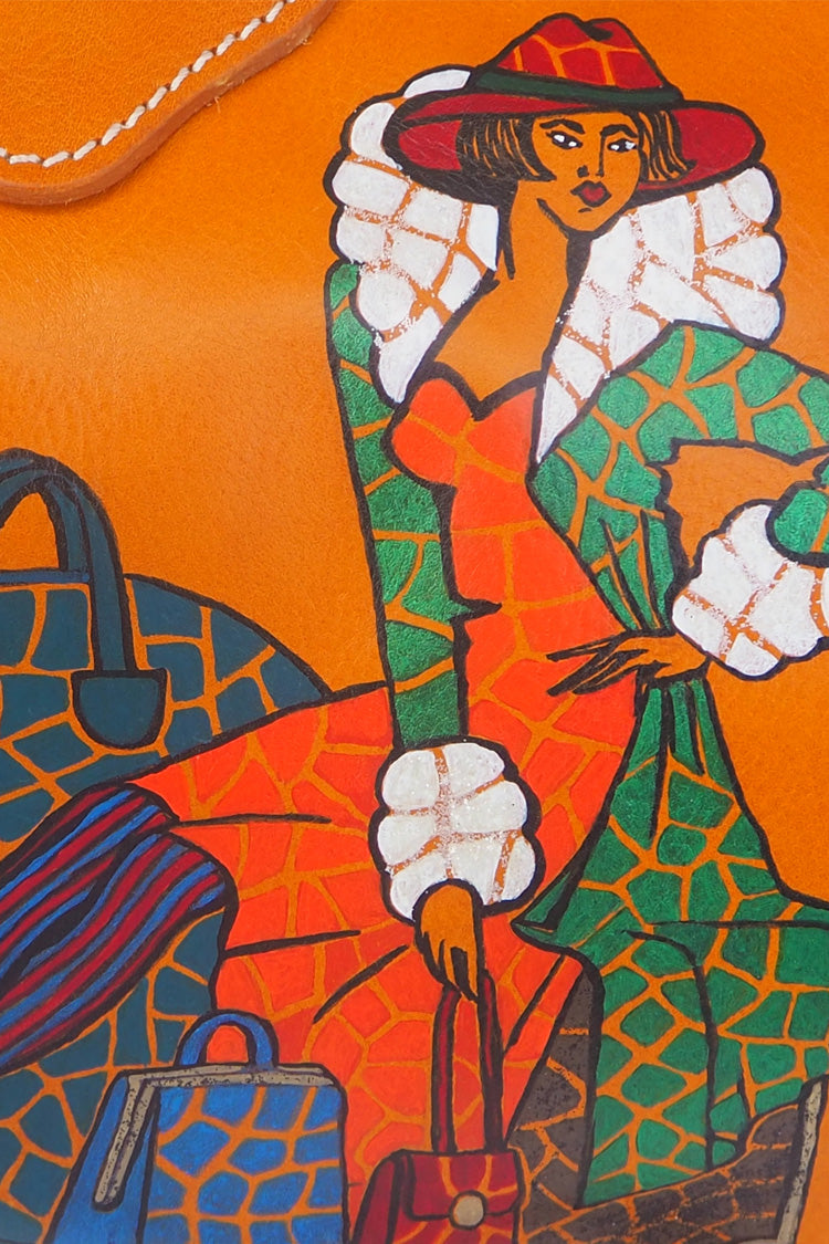 Handtasche "California" (Senf) - Natalia Kludt