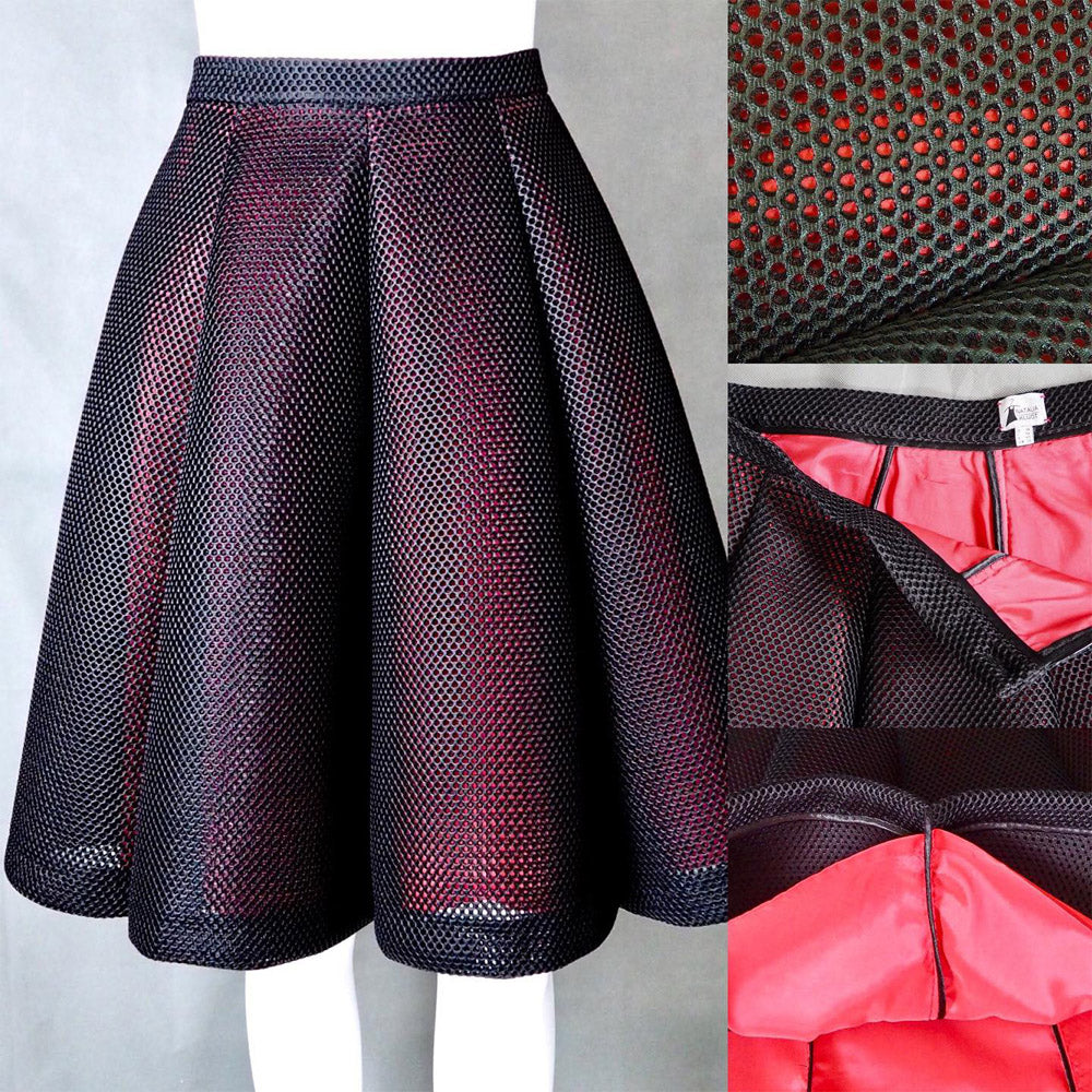 Rock Black Queen Schwarz/rot - Natalia Kludt