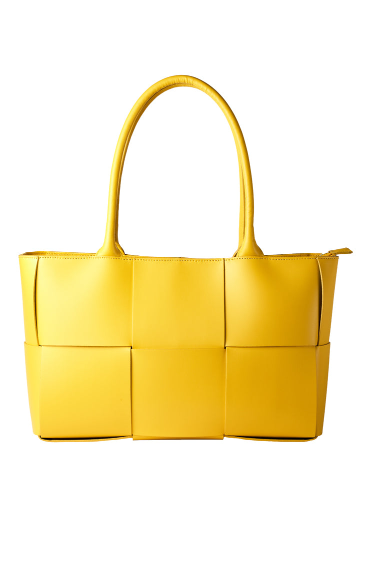 Ledertasche Shopper "Provence" Handbemalt - Natalia Kludt
