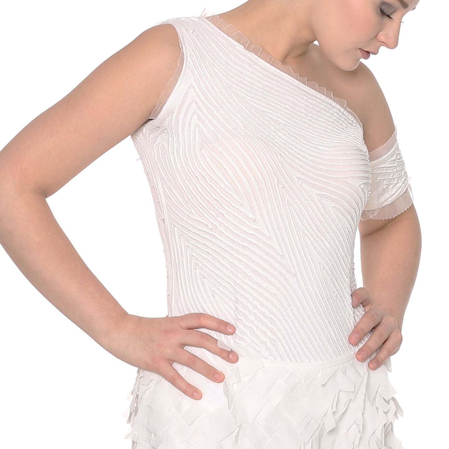 Asymmetrischer Top "Aicedora" - Natalia Kludt
