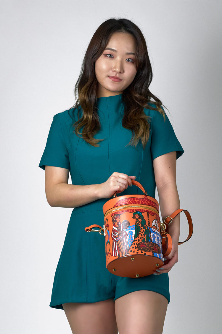 Eimer Tasche "Sonnenschirm" - Natalia Kludt