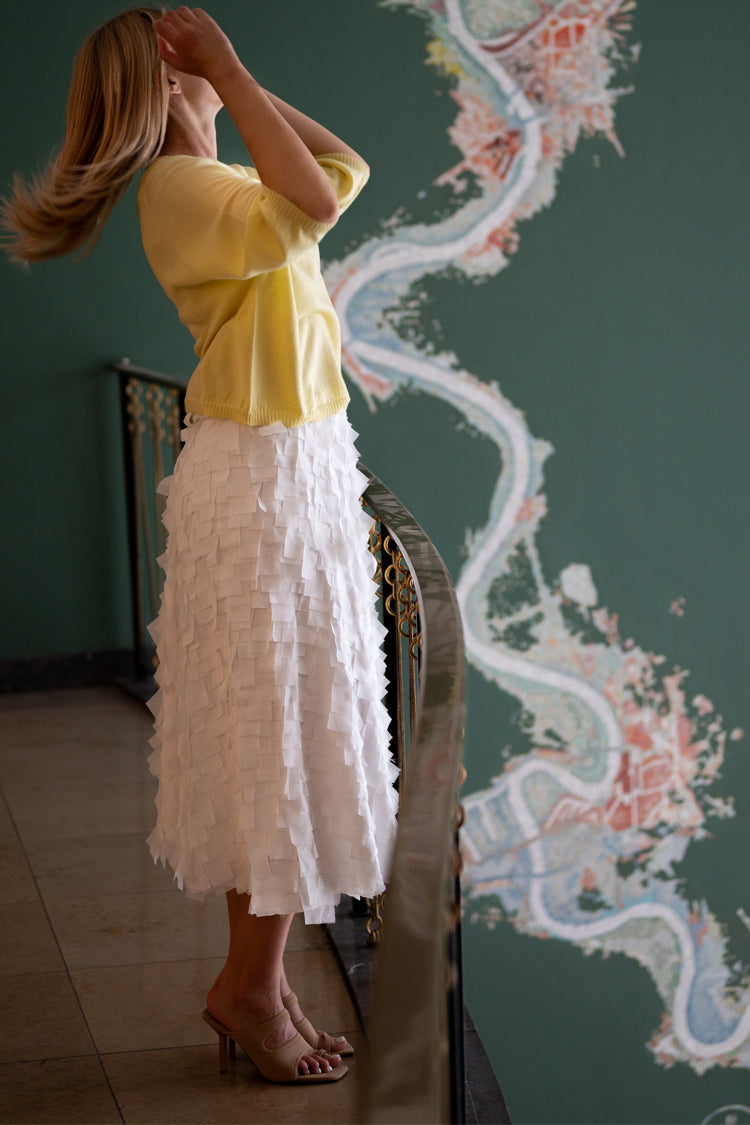 Rock "Cancan" weiss - Natalia Kludt