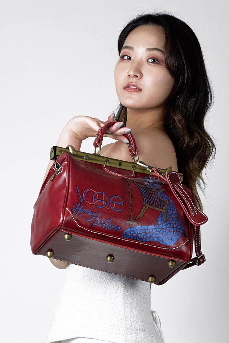 Handtasche "California" (Rot) - Natalia Kludt