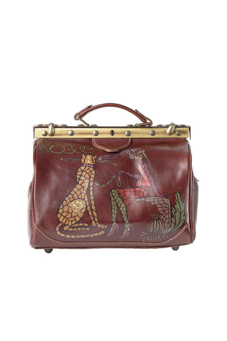 Handtasche "California" (Braun) - Natalia Kludt