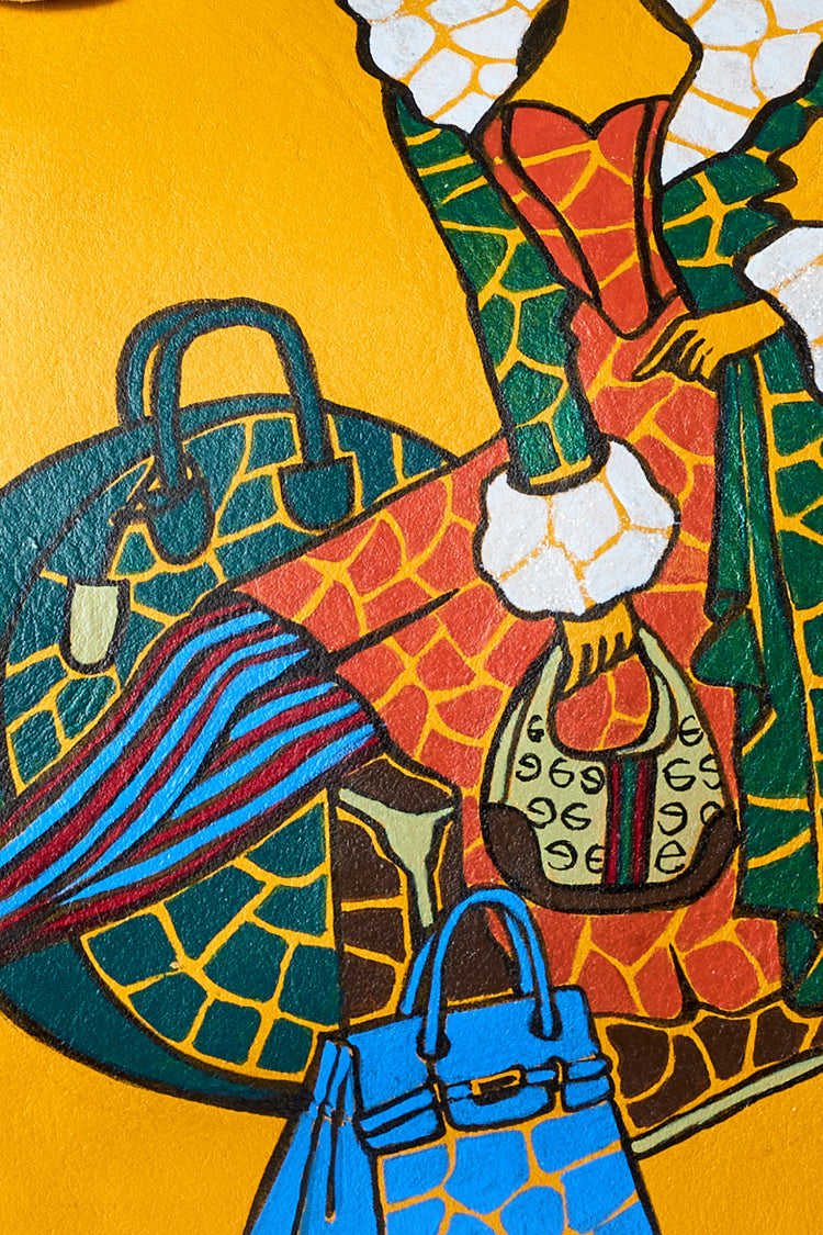 Handtasche "California" (Gelb) - Natalia Kludt