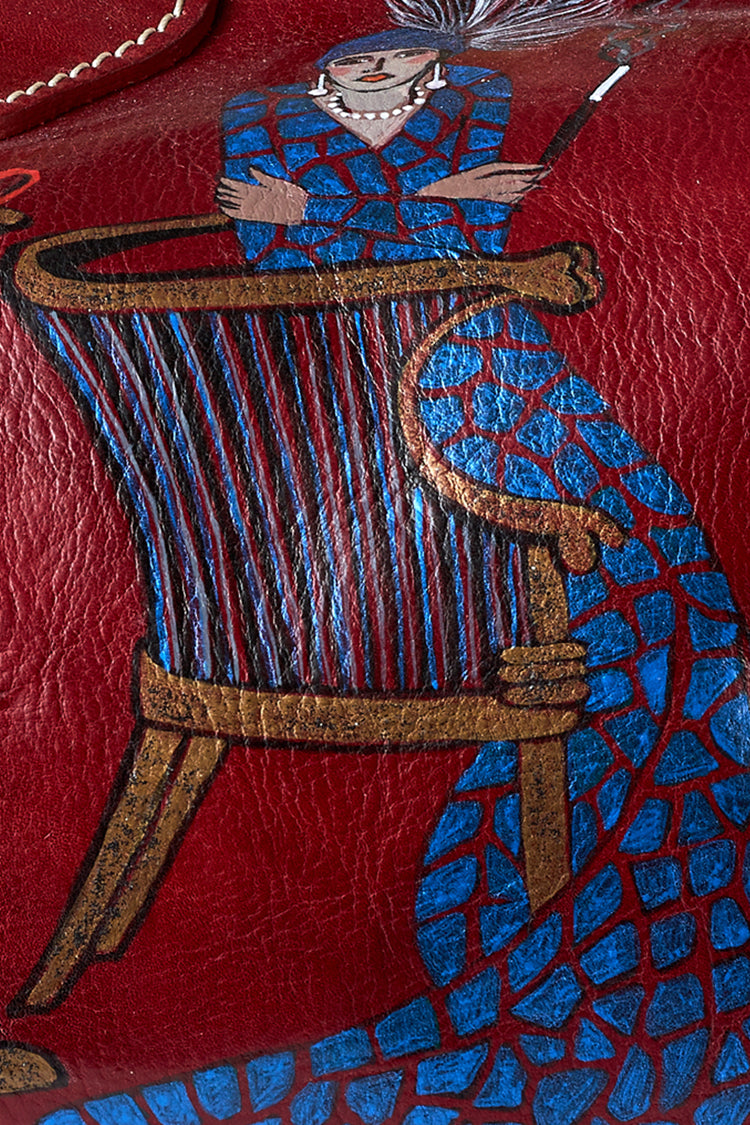 Handtasche "California" (Rot) - Natalia Kludt