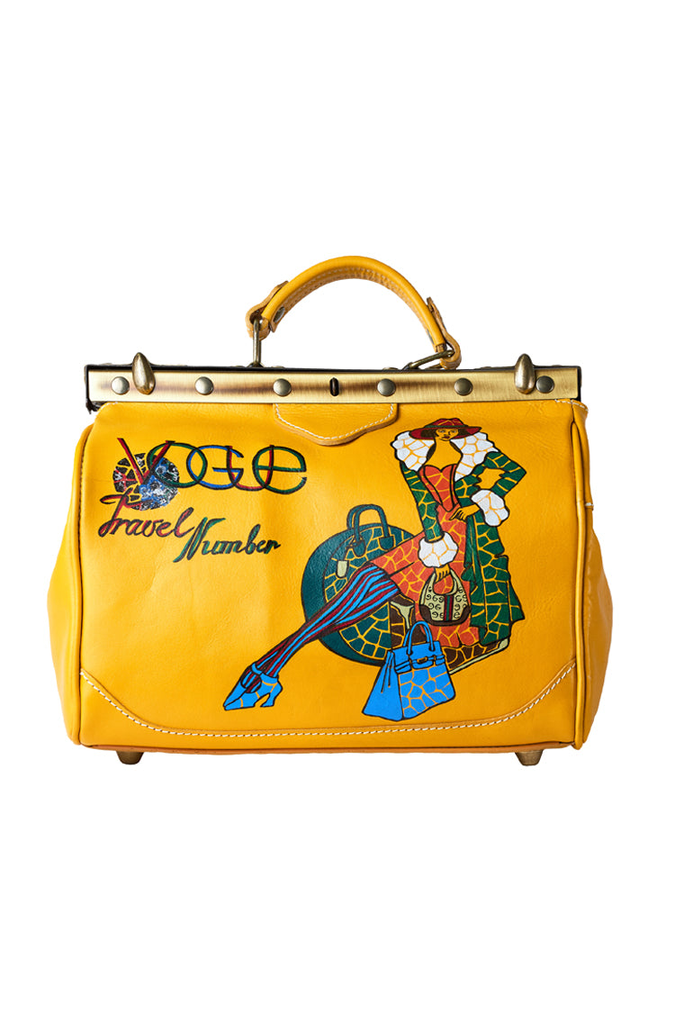 Handtasche "California" (Gelb) - Natalia Kludt