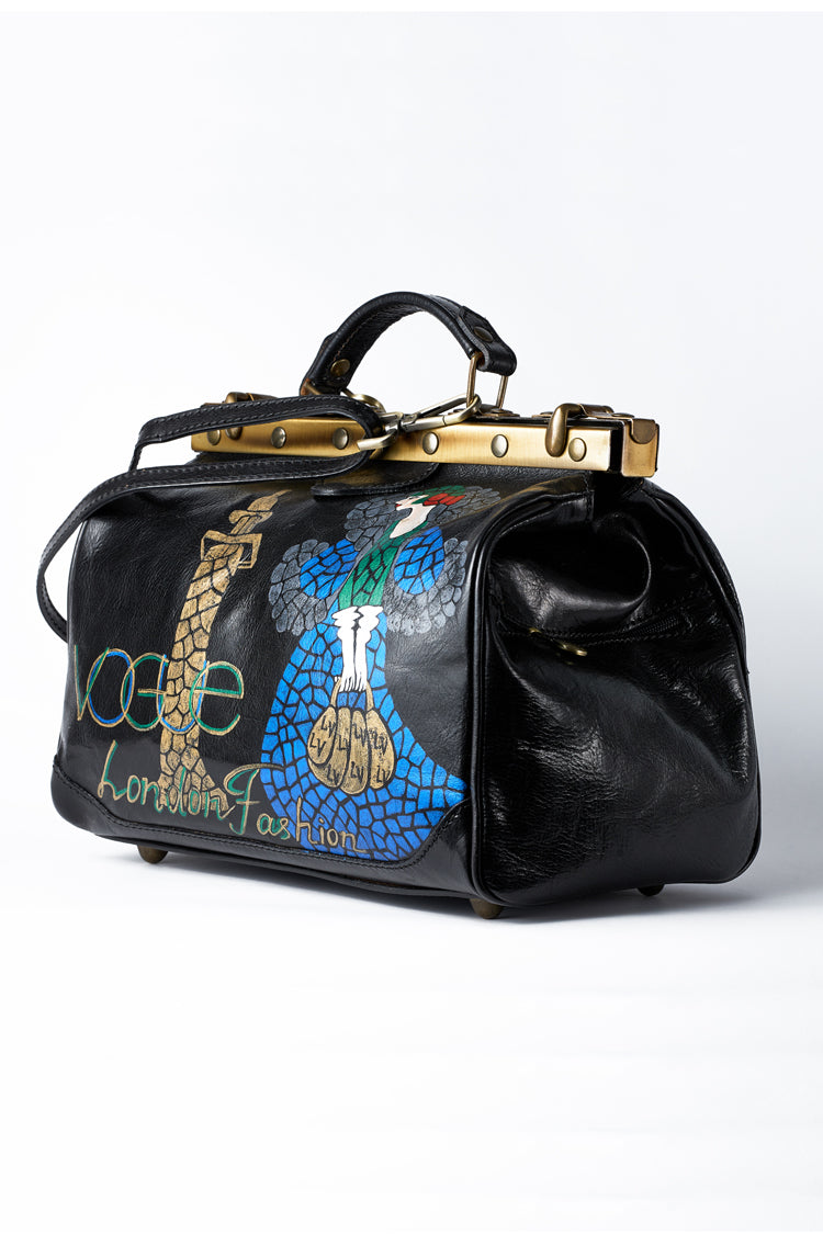 Handtasche "California" (Schwarz) - Natalia Kludt