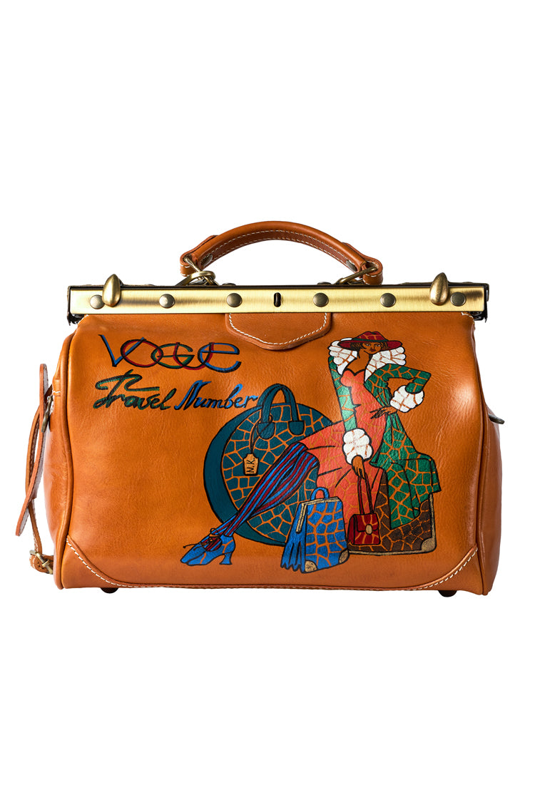 Handtasche "California" (Senf) - Natalia Kludt