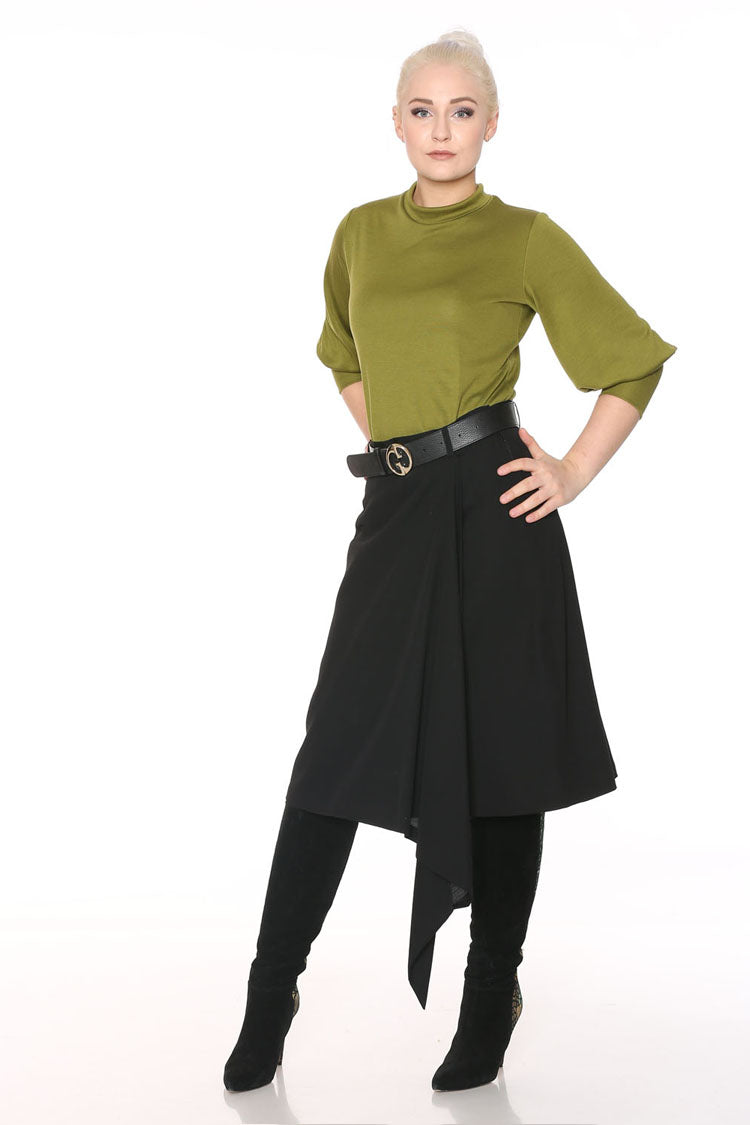 Asymmetrischer A-Linien Rock - NATALIA KLUDT ART & FASHION