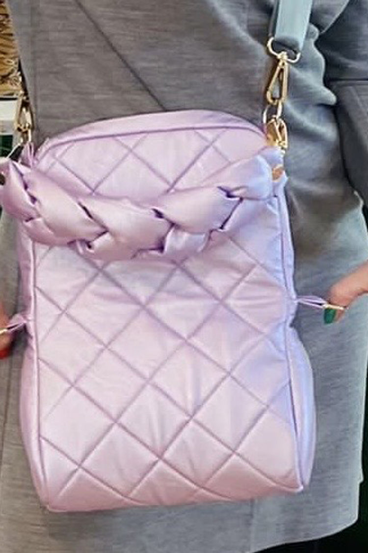 Crossbody Bag "7-Pocket Bag" with Wide Canvas Strap