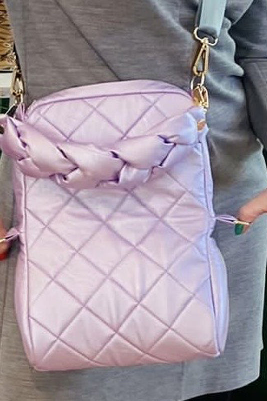 Crossbody Bag "7-Pocket Bag" with Wide Canvas Strap